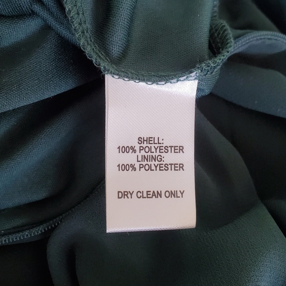 NWT Lulu's Heavenly Hue Forest Green Dress Goddess Evening Gown Size XL - Picture 7 of 16